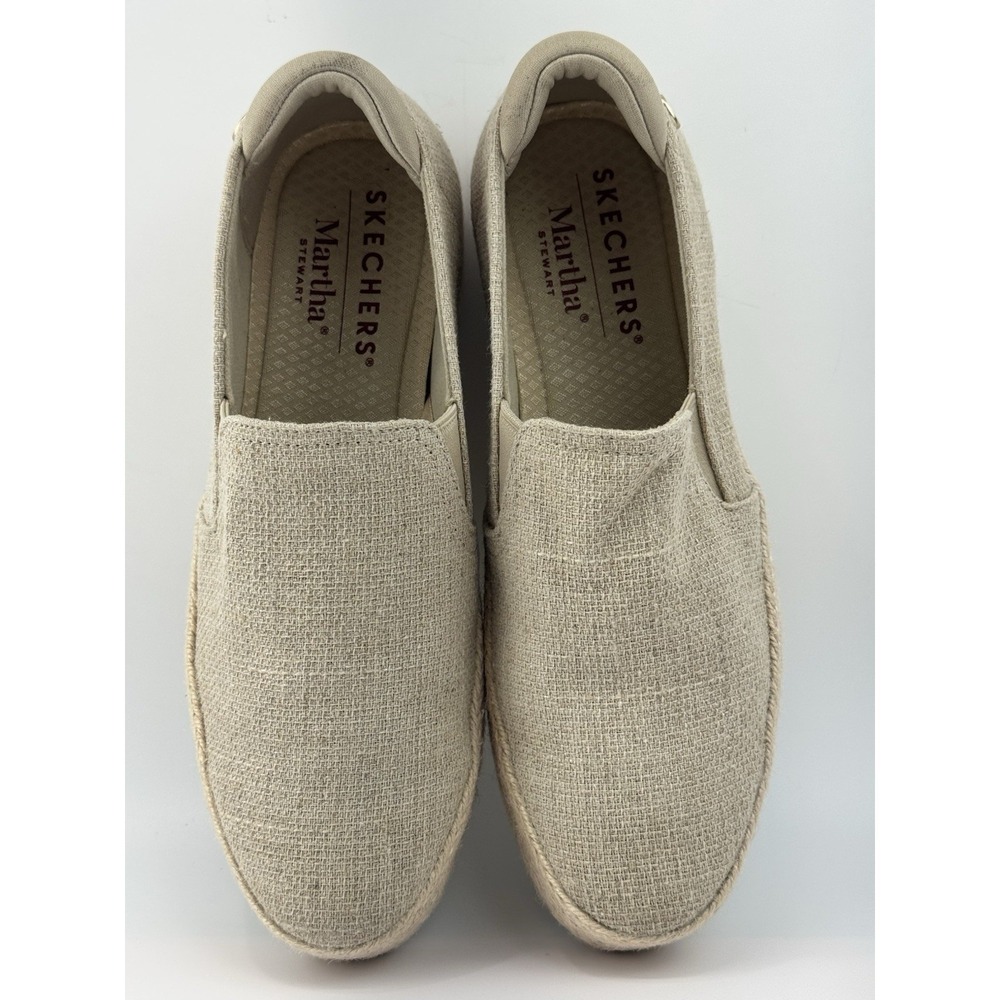 Skechers Martha Stewart BOBS Sesame By The Bay Womens Shoes Sz 9.5 Slip On - Picture 5 of 8